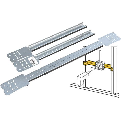 electrical box mointing bracket|adjustable electrical box bracket.